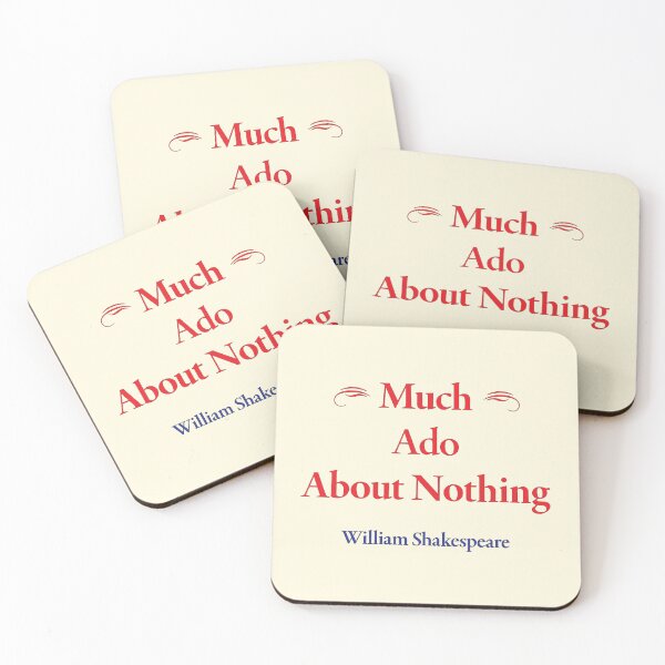 Item preview, William Shakespeare, Much Ado About Nothing designed and sold by CharlottePlaceArt.