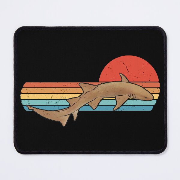 Item preview, Tawny Nurse Shark Retro Sunset designed and sold by NicGrayGraphic.