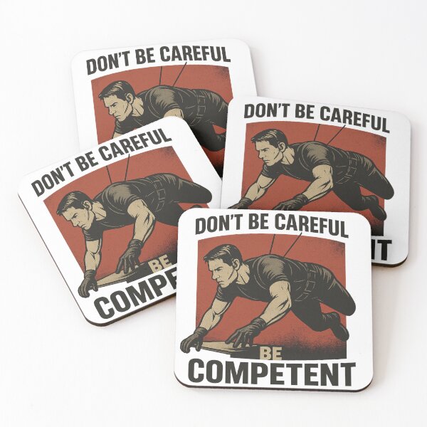 Item preview, Be Competent – Action Agent Statement Design designed and sold by MAF_Merch.
