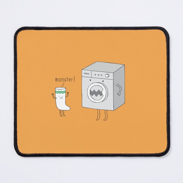 Item preview, sock eating monster designed and sold by Milkyprint.