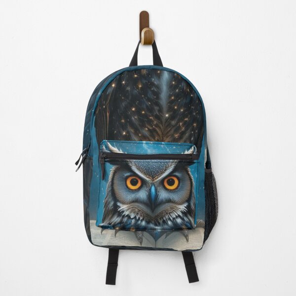 Item preview, Celestial Owl Scholar - Fantasy Library Aesthetic designed and sold by KhadijaBatool38.