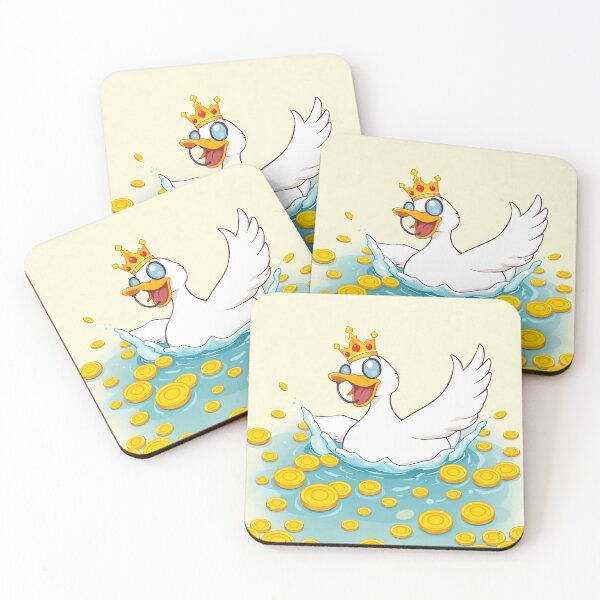 Item preview, Millionaire Duck in the Coin-Operated Jacuzzi designed and sold by Oscartoon.