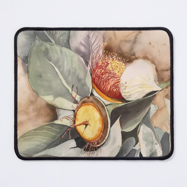 Item preview, Macrocarpa Red Watercolour artwork designed and sold by Kathsart.