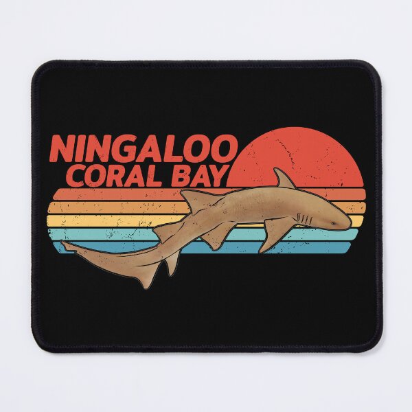 Item preview, Tawny Nurse Shark Retro Sunset designed and sold by NicGrayGraphic.