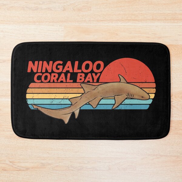 Item preview, Tawny Nurse Shark Retro Sunset designed and sold by NicGrayGraphic.