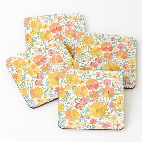 Item preview, Cheerful Floral Artwork designed and sold by CoolPixels.