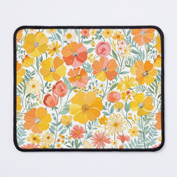 Item preview, Cheerful Floral Artwork designed and sold by CoolPixels.
