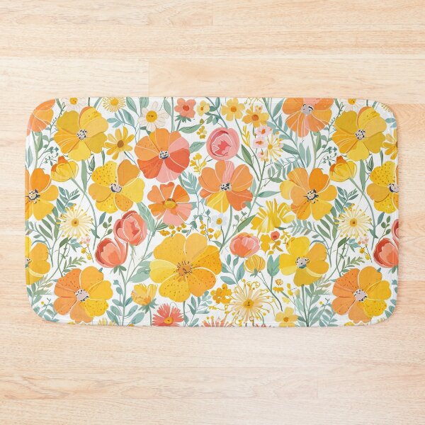 Item preview, Cheerful Floral Artwork designed and sold by CoolPixels.