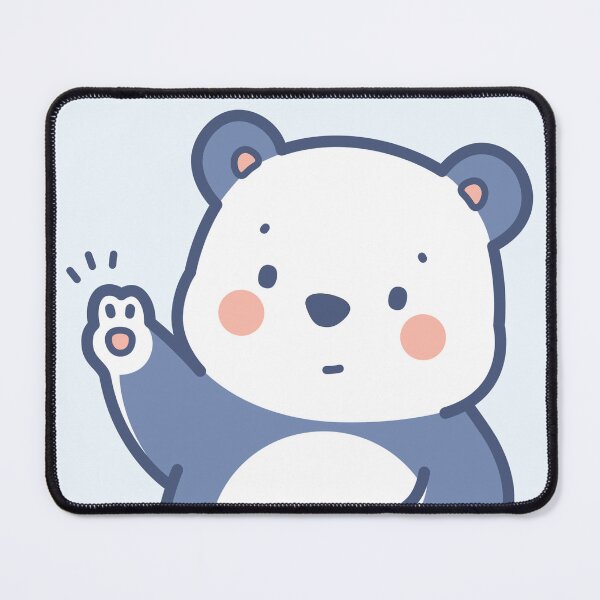 Item preview, Cute bear makes a victory gesture designed and sold by sftz.