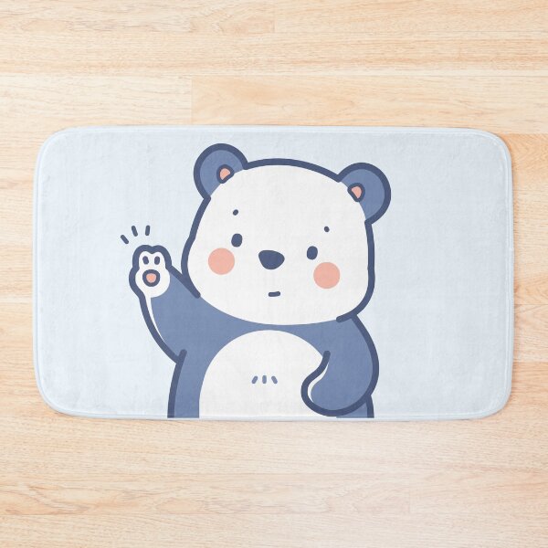 Item preview, Cute bear makes a victory gesture designed and sold by sftz.