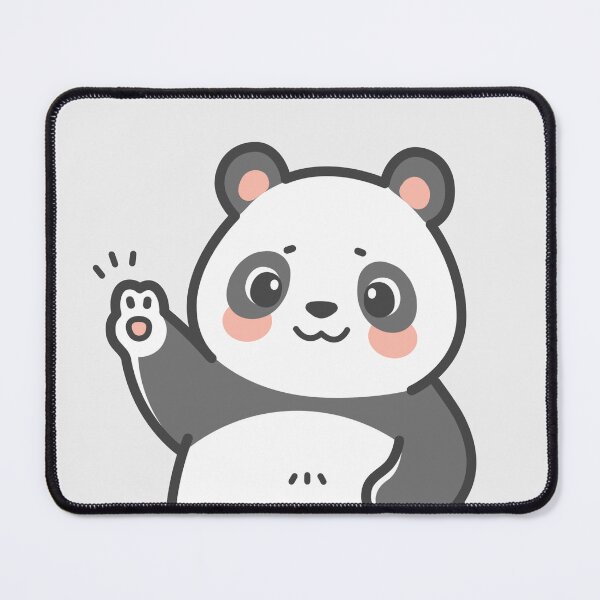 Item preview, Cute Panda makes a victory gesture designed and sold by sftz.