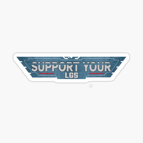 Item preview, Support Your Local Game Store - Marine designed and sold by New-AgeRetro.