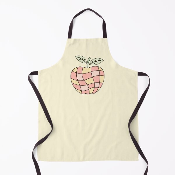 Item preview, Groovy Apple - Retro Checkered Fruit designed and sold by Julza Art.