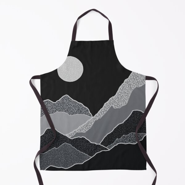 Item preview, SHADOW RIDGE - Pointillism Landscape Dot Artwork - Nikki Silk designed and sold by NikkiSilkArt.