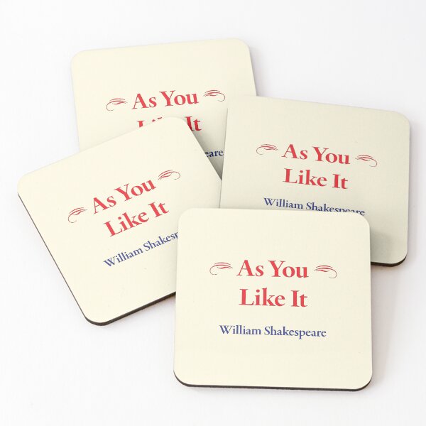 Item preview, William Shakespeare, As You Like It designed and sold by CharlottePlaceArt.