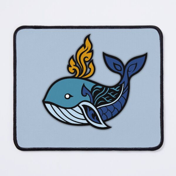 Item preview, ThaiWhaleKanokMinimalArtPNGTransparentBackground designed and sold by chorstudio.