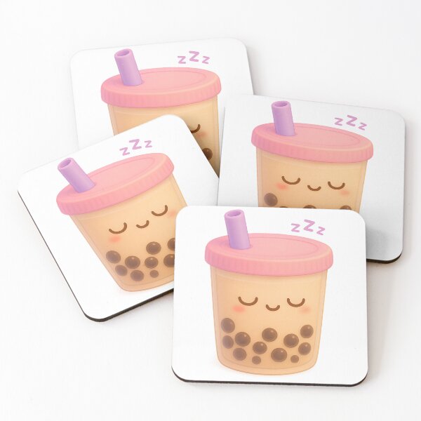 Item preview, Sleepy Boba Tea Kawaii Dream designed and sold by PufftailStudio.