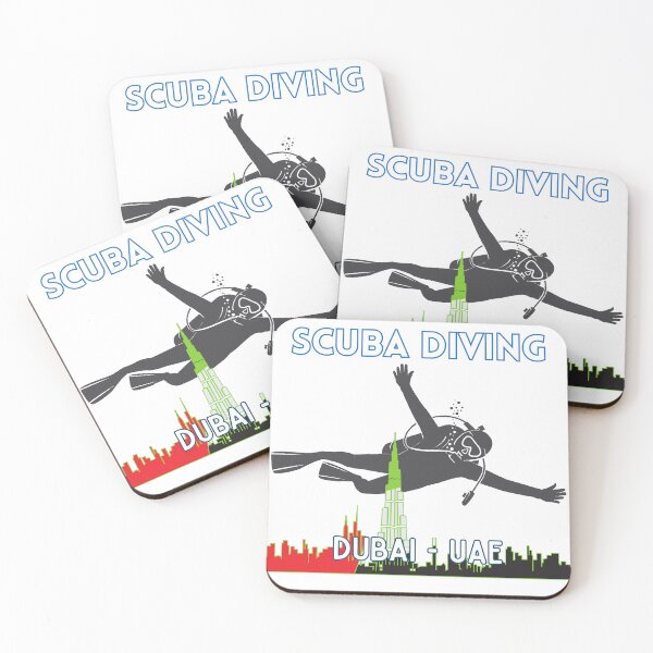 Item preview, Scuba Diving in Dubai - UAE designed and sold by FlyingTreg.