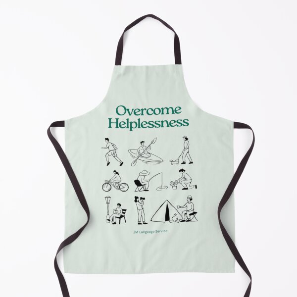 Item preview, Overcome Helplessness – Bold Minimalist Statement Design by JM designed and sold by JM Language Service.