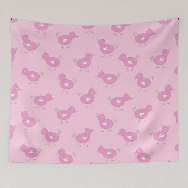 Item preview, Pink spring chickens designed and sold by FrancesPoff.