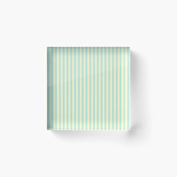 Item preview,  Classic design of vertical stripes - mint green and cream designed and sold by ahahdodo.
