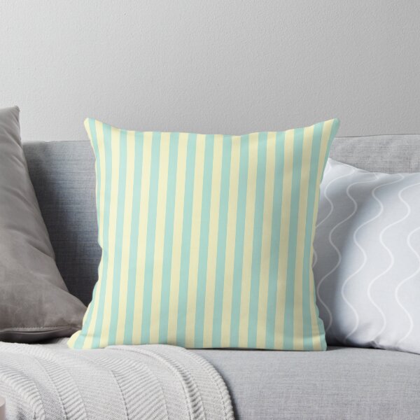 Item preview,  Classic design of vertical stripes - mint green and cream designed and sold by ahahdodo.