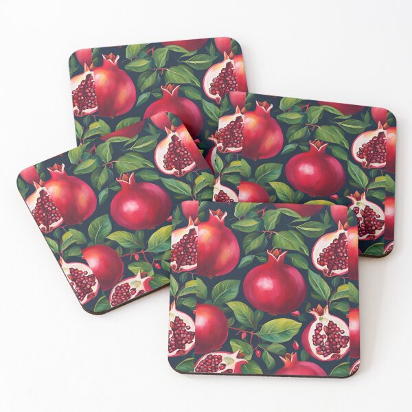 Item preview, Tropical and Vibrant Pomegranate Design Print  designed and sold by Diclebaybas.