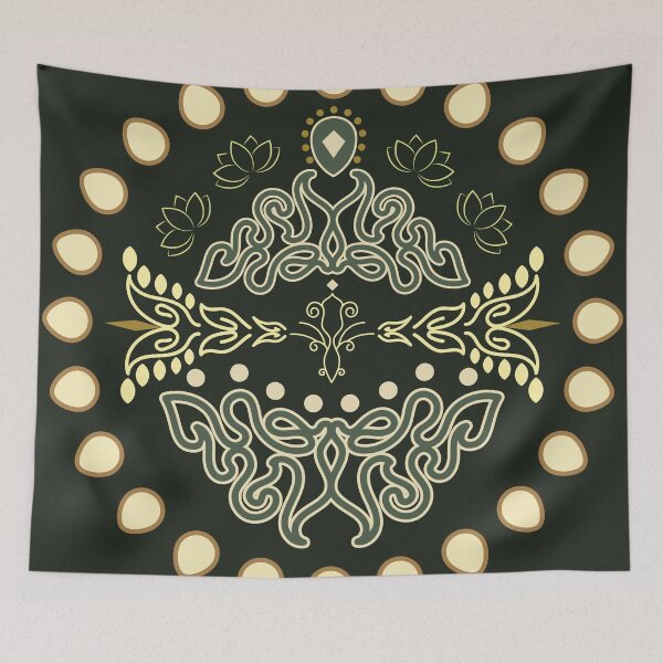 Item preview, Elegant Mandala Inspired by Traditional Asian Motifs designed and sold by CHANCHANAI.