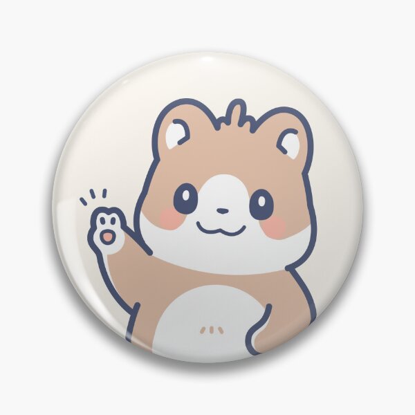 Item preview, Cute hamster makes a victory gesture designed and sold by sftz.