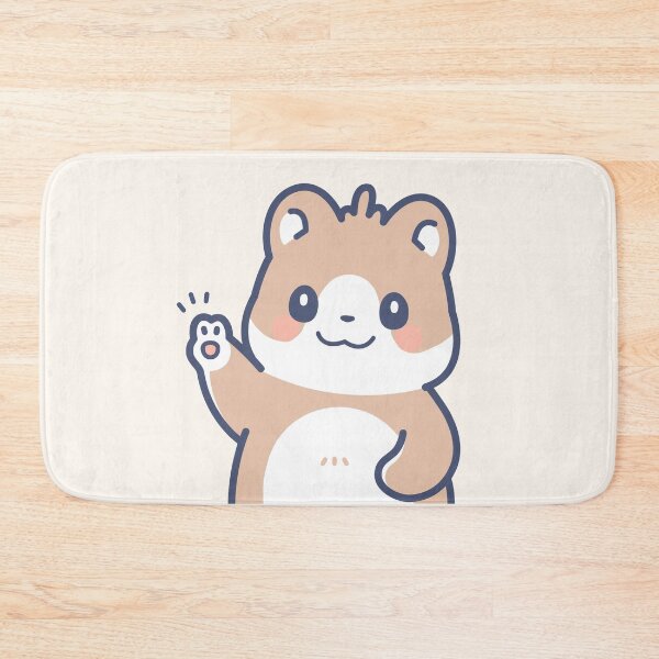 Item preview, Cute hamster makes a victory gesture designed and sold by sftz.