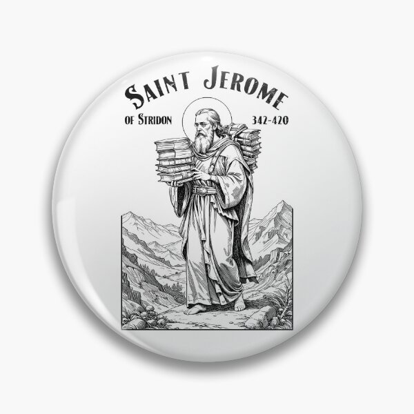 Item preview, Librarian Patron Saint Jerome Bookish Reader Librarians Book designed and sold by GrandeDuc.