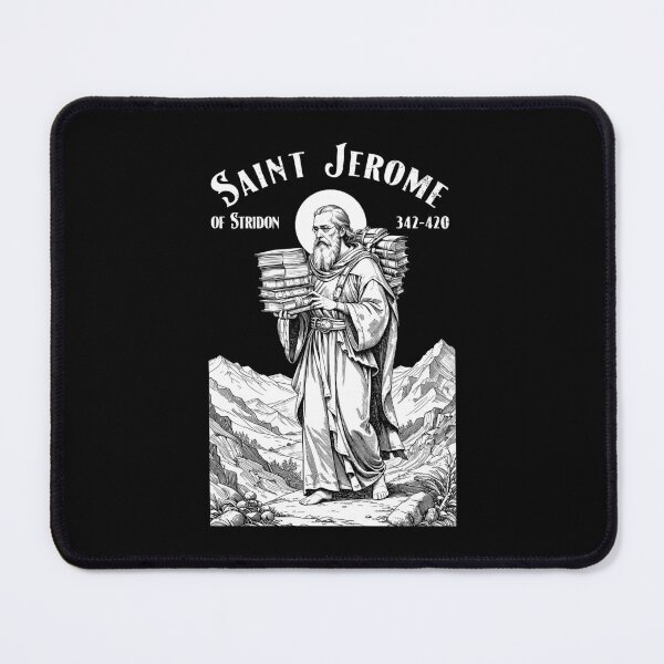 Item preview, Librarian Patron Saint Jerome Bookish Reader Librarians Book designed and sold by GrandeDuc.