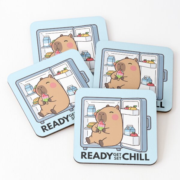 Item preview, Capybara - Ready, Get Set, Chill. designed and sold by The magic  Yellow bus.