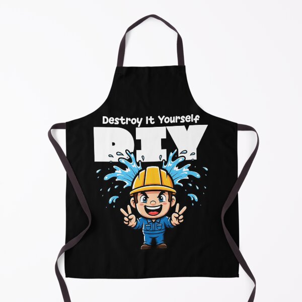 Item preview, DIY = DESTROY IT YOURSELF - PLUMBER designed and sold by KEF Custom.