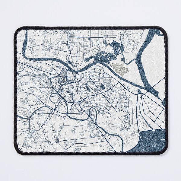 Item preview, Hai Phong City Map of Vietnam - Coastal designed and sold by deMAP.