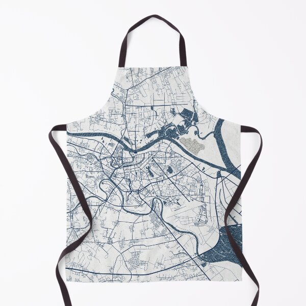 Item preview, Hai Phong City Map of Vietnam - Coastal designed and sold by deMAP.