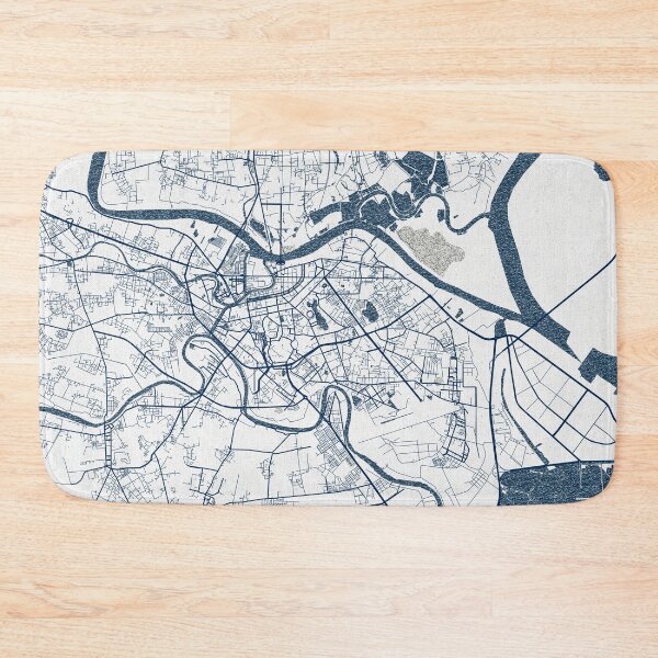 Item preview, Hai Phong City Map of Vietnam - Coastal designed and sold by deMAP.