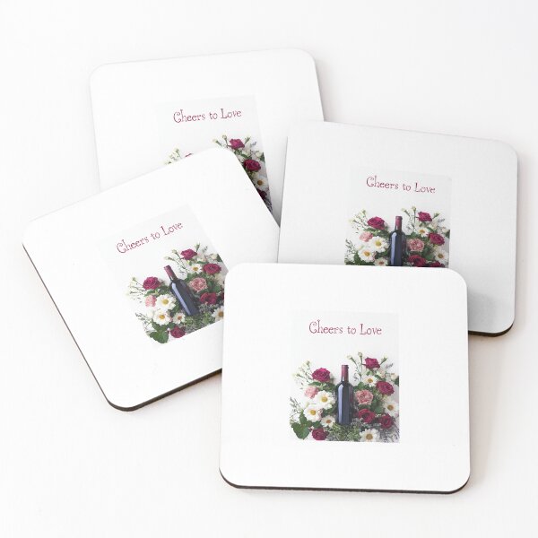 Item preview, Cheers to Love – Elegant Wedding Print designed and sold by GoxyVision.