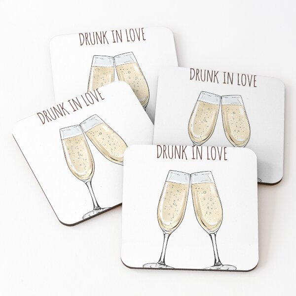Item preview, Drunk in Love – Romantic Typography art designed and sold by GoxyVision.