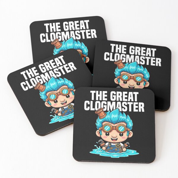 Item preview, THE GREAT CLOGMASTER - PLUMBER designed and sold by KEF Custom.