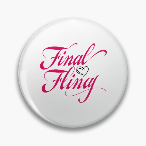 Item preview, Final Fling Before the Ring – Bachelorette Party Print designed and sold by GoxyVision.