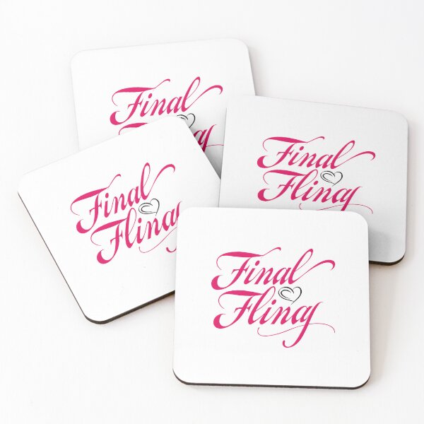 Item preview, Final Fling Before the Ring – Bachelorette Party Print designed and sold by GoxyVision.