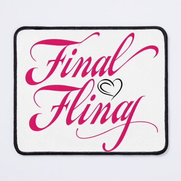 Item preview, Final Fling Before the Ring – Bachelorette Party Print designed and sold by GoxyVision.