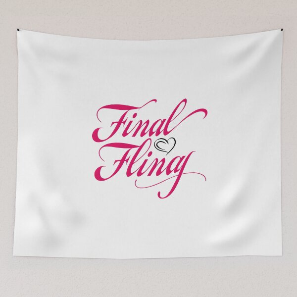 Item preview, Final Fling Before the Ring – Bachelorette Party Print designed and sold by GoxyVision.