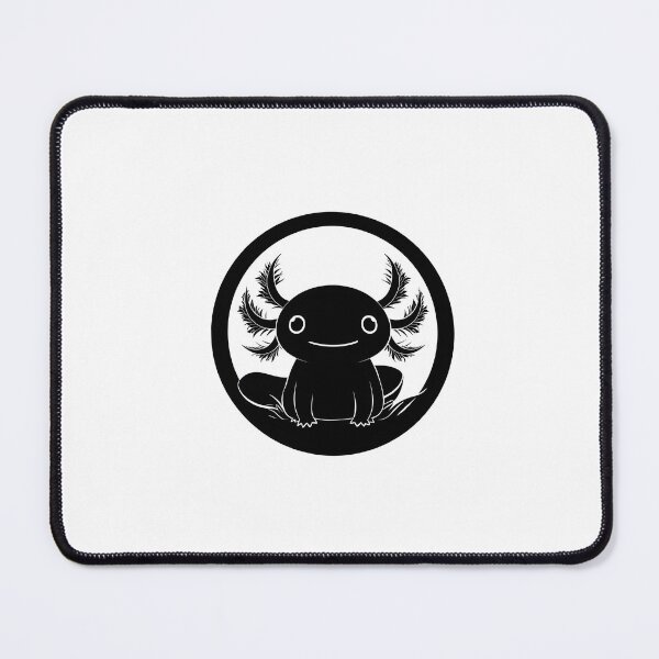Item preview, Axolotl Black and White designed and sold by DerSenat.