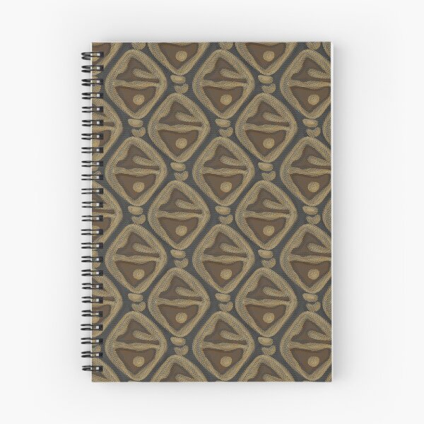 Item preview, Tribal Snake Skin Pattern with Earthy Geometric Texture designed and sold by DColourMuse.