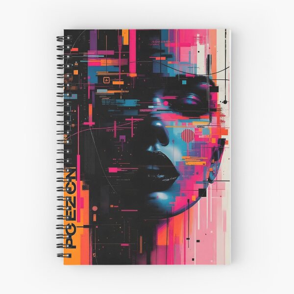 Item preview, Gliched Face Design Illustration Modern designed and sold by Erlin Rudho.