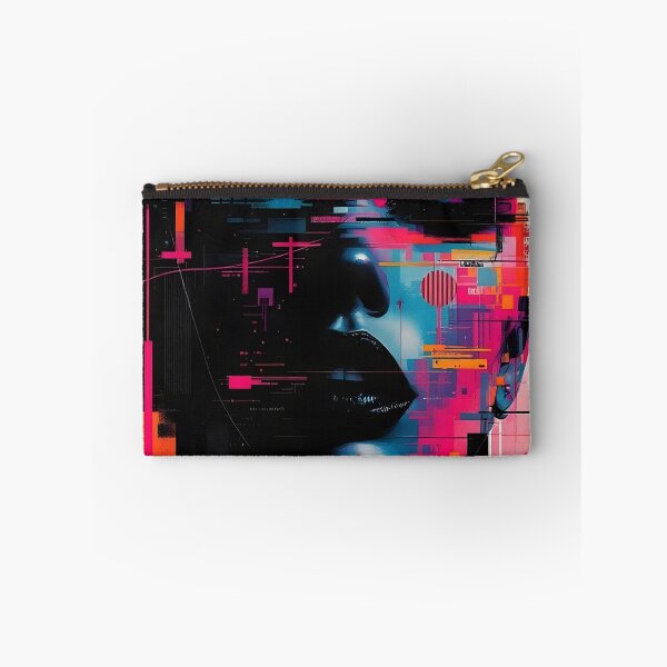 Item preview, Gliched Face Design Illustration Modern designed and sold by Erlin Rudho.