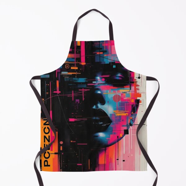 Item preview, Gliched Face Design Illustration Modern designed and sold by Erlin Rudho.