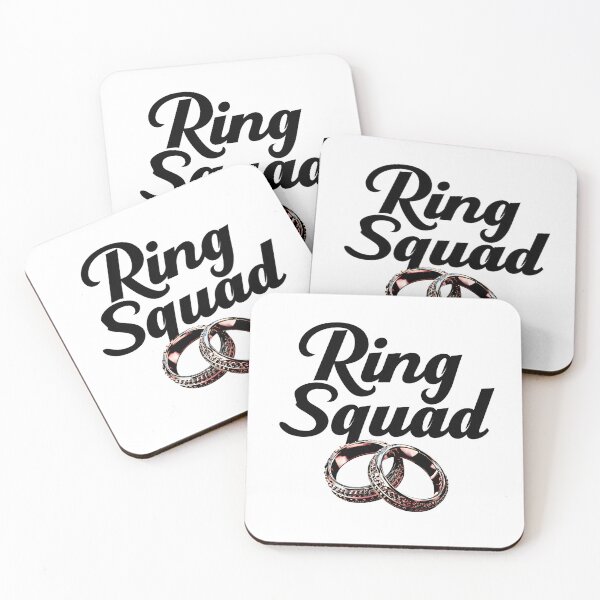 Item preview, "Ring Squad – Bridal Party Print" designed and sold by GoxyVision.